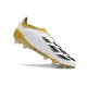 Zapatillas adidas Predator Elite Sin Cordone FG Blanco Dorado Met Plata