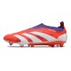 Zapatillas adidas Predator Elite Sin Cordone FG Rojo Blanco