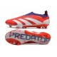 Zapatillas adidas Predator Elite Sin Cordone FG Rojo Blanco