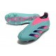 Zapatillas adidas Predator Elite Sin Cordone FG Azul Rosa