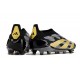 Zapatillas adidas Predator Elite Sin Cordone FG Negro Dorado Met