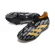 Zapatillas adidas Predator Elite Sin Cordone FG Negro Dorado Met
