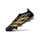 Zapatillas adidas Predator Elite Sin Cordone FG Negro Dorado Met