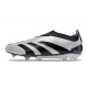 Zapatillas adidas Predator Elite Sin Cordone FG Plata Negro