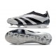 Zapatillas adidas Predator Elite Sin Cordone FG Plata Negro