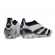 Zapatillas adidas Predator Elite Sin Cordone FG Plata Negro