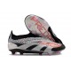 Zapatillas adidas Predator Elite Sin Cordone FG Plata Negro Rojo