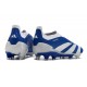 Zapatillas adidas Predator Elite Sin Cordone FG Azul Blanco