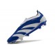 Zapatillas adidas Predator Elite Sin Cordone FG Azul Blanco