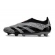 Zapatillas adidas Predator Elite Sin Cordone FG Carbón Negro 