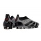 Zapatillas adidas Predator Elite Sin Cordone FG Carbón Negro 