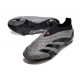 Zapatillas adidas Predator Elite Sin Cordone FG Carbón Negro 