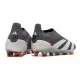 Zapatillas adidas Predator Elite Sin Cordone FG Negro Blanco