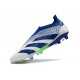 Zapatillas adidas Predator Elite Sin Cordone FG Azul Blanco Verde