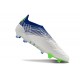 Zapatillas adidas Predator Elite Sin Cordone FG Azul Blanco Verde