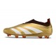 Zapatillas adidas Predator Elite Sin Cordone FG Dorado Met Blanco