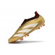 Zapatillas adidas Predator Elite Sin Cordone FG Dorado Met Blanco