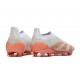 Zapatillas adidas Predator Elite Sin Cordone FG Casi Azul Naranja