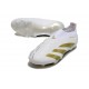 Zapatillas adidas Predator Elite Sin Cordone FG Ftwr Blanco Dorado Met
