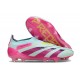 Zapatillas adidas Predator Elite Sin Cordone FG Casi Azul Rosa