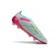 Zapatillas adidas Predator Elite Sin Cordone FG Casi Azul Rosa