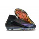 Botas Nike Zoom Mercurial Superfly X Elite FG Negro Violeta