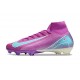 Botas Nike Zoom Mercurial Superfly X Elite FG Violeta Azul