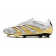 Nueva adidas Predator Elite L FG Dorado Blanco Gris