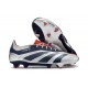 Nueva adidas Predator Elite L FG Plateado Negro Rojo