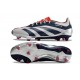 Nueva adidas Predator Elite L FG Plateado Negro Rojo