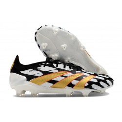 Nueva adidas Predator Elite L FG Negro Blanco Dorado