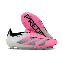 Nueva adidas Predator Elite L FG Blanco Rosa Negro
