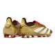 Nueva adidas Predator Elite L FG Dorado Blanco Rojo