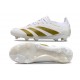Nueva adidas Predator Elite L FG Blanco Dorado