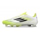 Botas de Futbol adidas F50 Elite FG Blanco Negro Amarillo