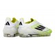 Botas de Futbol adidas F50 Elite FG Blanco Negro Amarillo
