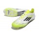 Botas de Futbol adidas F50 Elite FG Blanco Negro Amarillo