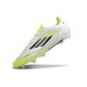 Botas de Futbol adidas F50 Elite FG Blanco Negro Amarillo