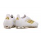 Botas de Futbol adidas F50 Elite FG Ftwr Blanco Dorado Met