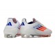 Botas de Futbol adidas F50 Elite FG Blanco Azul Rojo