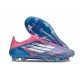 Botas de Futbol adidas F50 Elite FG Solar Azul Ftwr Blanco Solar Rosa