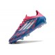 Botas de Futbol adidas F50 Elite FG Solar Azul Ftwr Blanco Solar Rosa