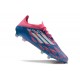 Botas de Futbol adidas F50 Elite FG Solar Azul Ftwr Blanco Solar Rosa