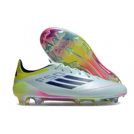 Botas de Futbol adidas F50 Elite FG Azul Negro Amarillo