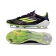 Botas de Futbol adidas F50 Elite FG Morado Unity Blanco Limón Lúcido