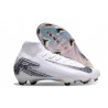 Nike Air Zoom Mercurial Superfly 10 Elite FG Blanco Negro