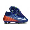 Nike Air Zoom Mercurial Superfly 10 Elite FG Azul Naranja Blanco
