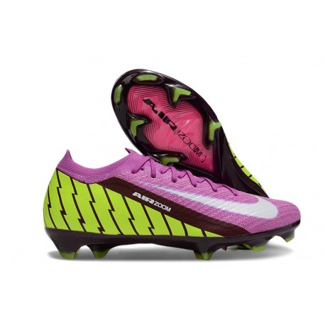 Botas Futbol Nike Mercurial Vapor 16 Elite FG Violata Amarillo Blanco