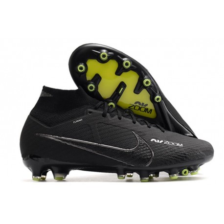 NIKE BOTAS DE FÚTBOL MERCURIAL SUPERFLY 7 ELITE AG-PRO Negro
