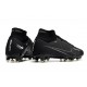 NIKE BOTAS DE FÚTBOL MERCURIAL SUPERFLY 7 ELITE AG-PRO Negro